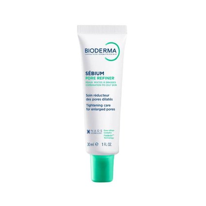 SÉBIUM PORE REFINER BIODERMA SÉRUM CORRETOR DE POROS E BRILHO PARA PELES OLEOSAS E ACNEICAS 30ML