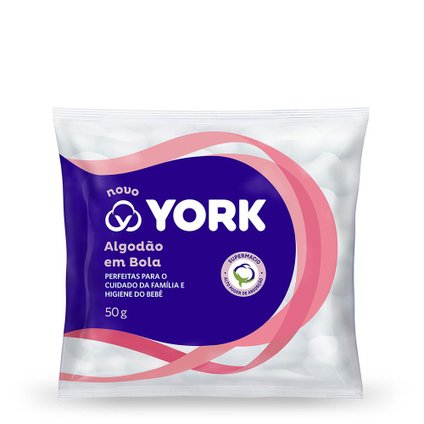 ALGODÃO YORK BOLAS 50G
