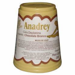 Cera Depilatória Quente Anadrey Chocolate Branco 200g