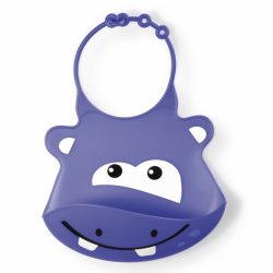 Babador Silicone Multikids Hipopotamo