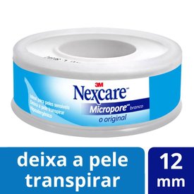 MICROPORE NEXCARE 12MMX4,5M BRANCO