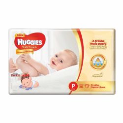 Fralda Huggies Soft Touch Primeiros 100 Dias P Com 36 Unidades