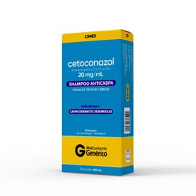 CETOCONAZOL 20MG SHAMPOO 100ML CIMED GENÉRICO
