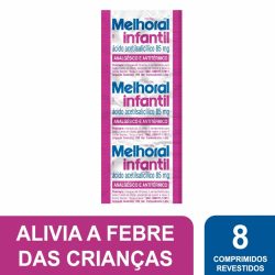 Melhoral Infantil 8 Comprimidos