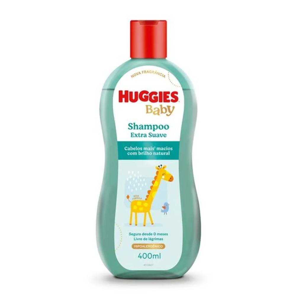 Shampoo Infantil Huggies Extra Suave Para Bebê 400ml