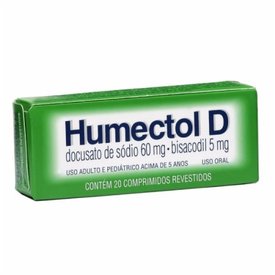HUMECTOL D COM 20 DRÁGEAS