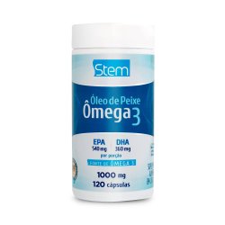 Ômega 3 Zero Colesterol Stem 1000mg Com 120 Cápsulas