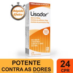Lisador 24 Comprimidos