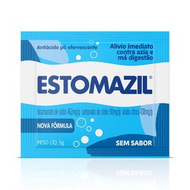 ANTIÁCIDO ESTOMAZIL PÓ EFERVESCENTE SEM SABOR 5G