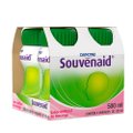SOUVENAID SABOR MORANGO COM 4 UNIDADES 125ML CADA