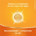 REDOXON 1G VITAMINA COM SABOR LARANJA COM 10 COMPRIMIDOS EFERVESCENTES