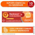 REDOXON 1G VITAMINA COM SABOR LARANJA COM 10 COMPRIMIDOS EFERVESCENTES