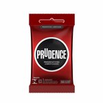 Preservativo Prudence Lubrificado Com 3 Importado