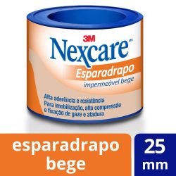 Esparadrapo Impermeavel Nexcare Bege 25mmx0,9m