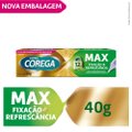 FIXADOR DE PRÓTESE ULTRA COREGA CREME MAX FIXAÇÃO + REFRESCÂNCIA SABOR MENTA 40G