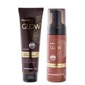 Kit Panvel Glow Loção Dark 120g + Mousse Autobronzeador 150ml