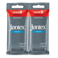 Kit Preservativo Jontex Sensitive 16 Unidades (2 Pacotes de 8 Unidades Cada)