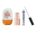 Kit Panvel Make Up Iluminador Multi Stick Champagne 4,5g + Primer Líquido Bronze Drops 30ml + Máscara Para Cílios E Sobrancelha Incolor 3,8g