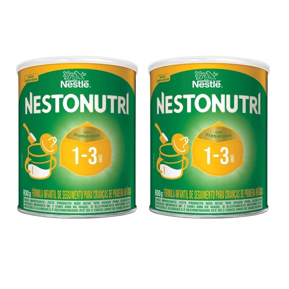 Kit Fórmula Infantil De Primeira Infância Nestonutri 1+ 800g 2 Unidades