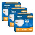 Kit Panvel Vida Plena 48 Unidades Roupas Íntimas Pants G/eg (3 Pacotes de 16 Unidades)