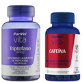 Kit Panvel Vita Triptofano 860Mg 60 Cápsulas + Suplemento Alimentar Cafeína 30 Cápsulas Em Gel