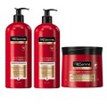 Kit Tresemmé Blindagem Antiumidade Shampoo 650Ml + Condicionador 650Ml + Máscara De Tratamento Capilar 400G
