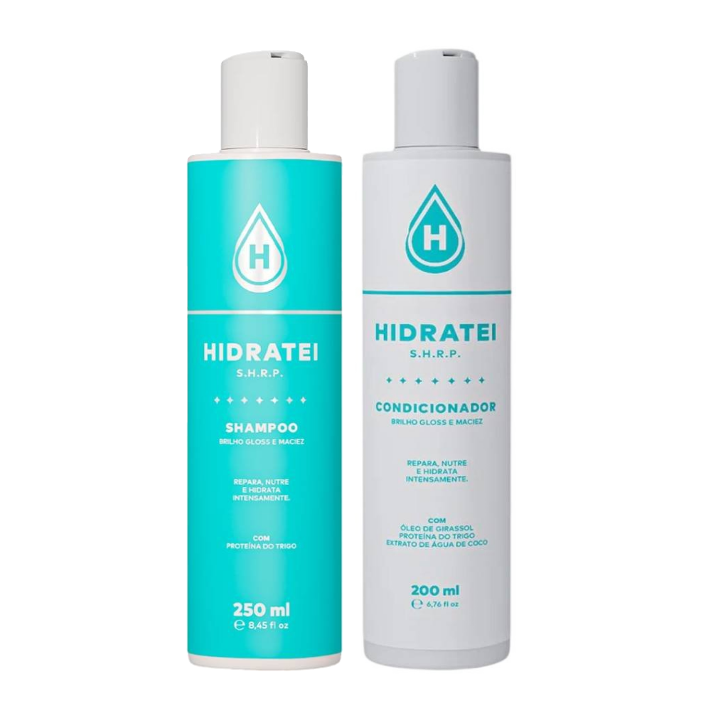 Kit Hidratei Shampoo Shrp 250ml + Condicionador Shrp 200ml