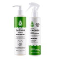 Kit Hidratei Shampoo Cachos 250Ml + Spray Revitalizador Capilar Cachos 250Ml