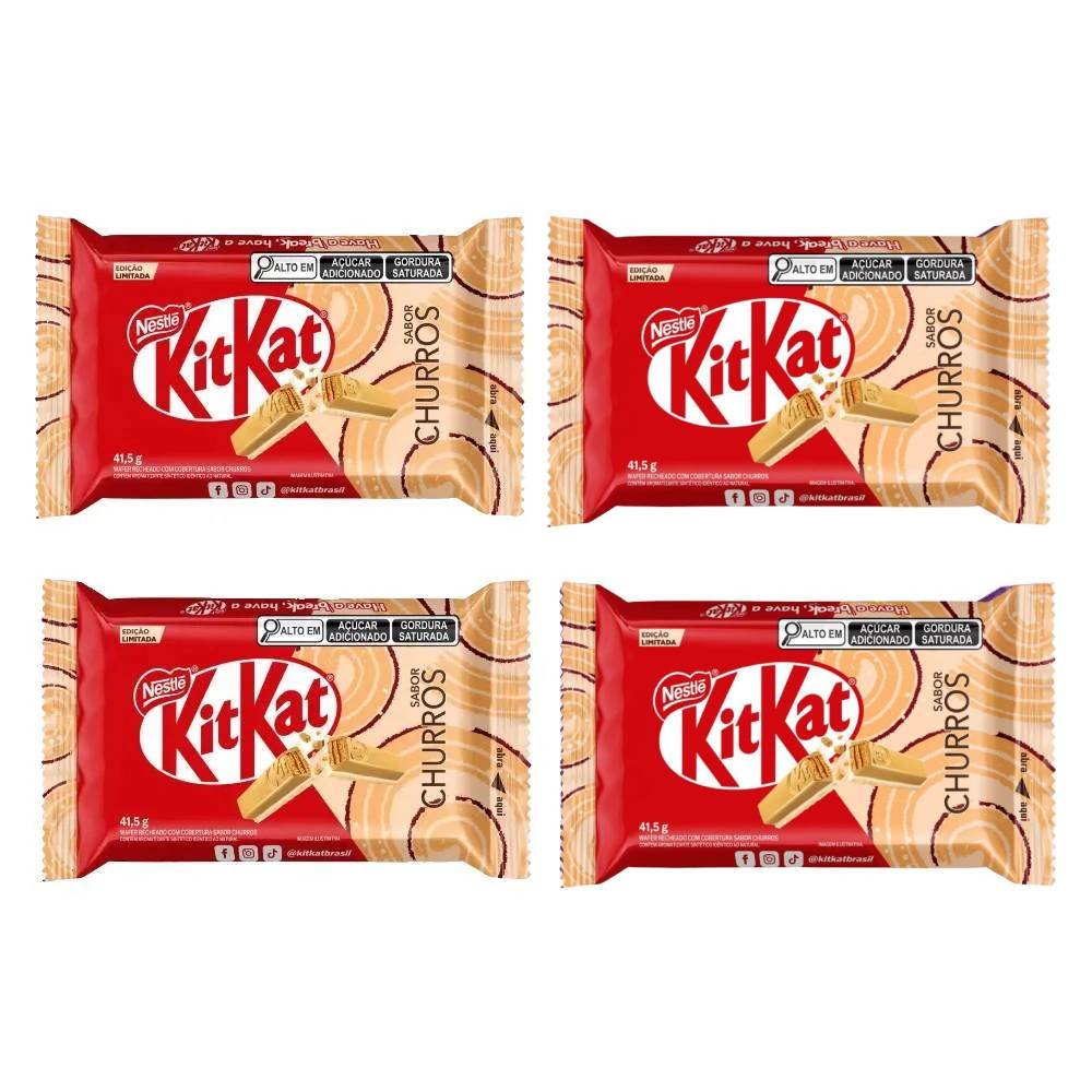 Kit Chocolate Nestlé Kit Kat Churros 41,5g 4 Unidades