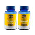 Combo 2x Ômega 3 1.000 Mg Panvel Vita 120 Cápsulas cada