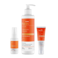 Kit Panvel Faces Vitamina C Sabonete Líquido Facial 300Ml + Sérum Facial Antioxidante 30G + Hidratante Facial Antioxidante Fps30 45G