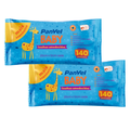 Combo 2x Lenços Umedecidos Panvel Baby 140 Unidades cada