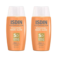 Combo 2x Protetor Solar Facial Isdin Fusion Water Magic Glow Fps30 50Ml cada