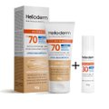 Kit Helioderm Protetor Solar Facial Fps70 Cor 3.0 50g + Protetor Labial Fps30 4,5g