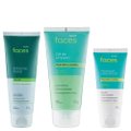Kit Panvel Faces Pele mista a oleosa Esfoliante Facial Tea Tree 100G + Hidratante Facial Matte Fps30 50G + Gel De Limpeza 150G