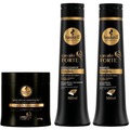 Kit Haskell Cavalo Forte + Shampoo 500Ml + Condicionador 500Ml + Máscara Capilar 500G