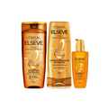 Kit Elseve Shampoo L'Oréal Paris Óleo Extraordinário 400Ml + Condicionador L'Oréal Paris Óleo Extraordinário 400Ml + Óleo Extraordinário Capilar Tratamento Reconstrutor L'Oréal Paris 100Ml