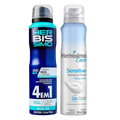Kit Herbissimo Desodorante Aerosol Herbíssimo Care Sensitive 150Ml + Desodorante Aerosol Herbíssimo Blue Ice 150Ml