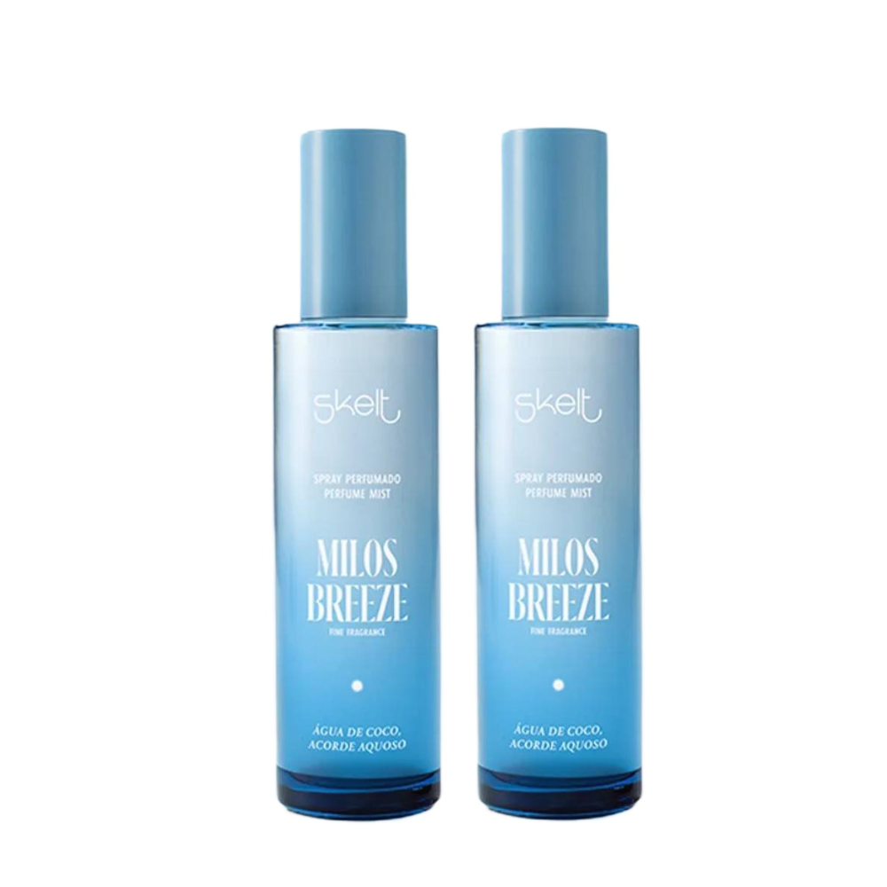 Kit Body Splash Skelt Milos Breeze 100ml 2 Unidades