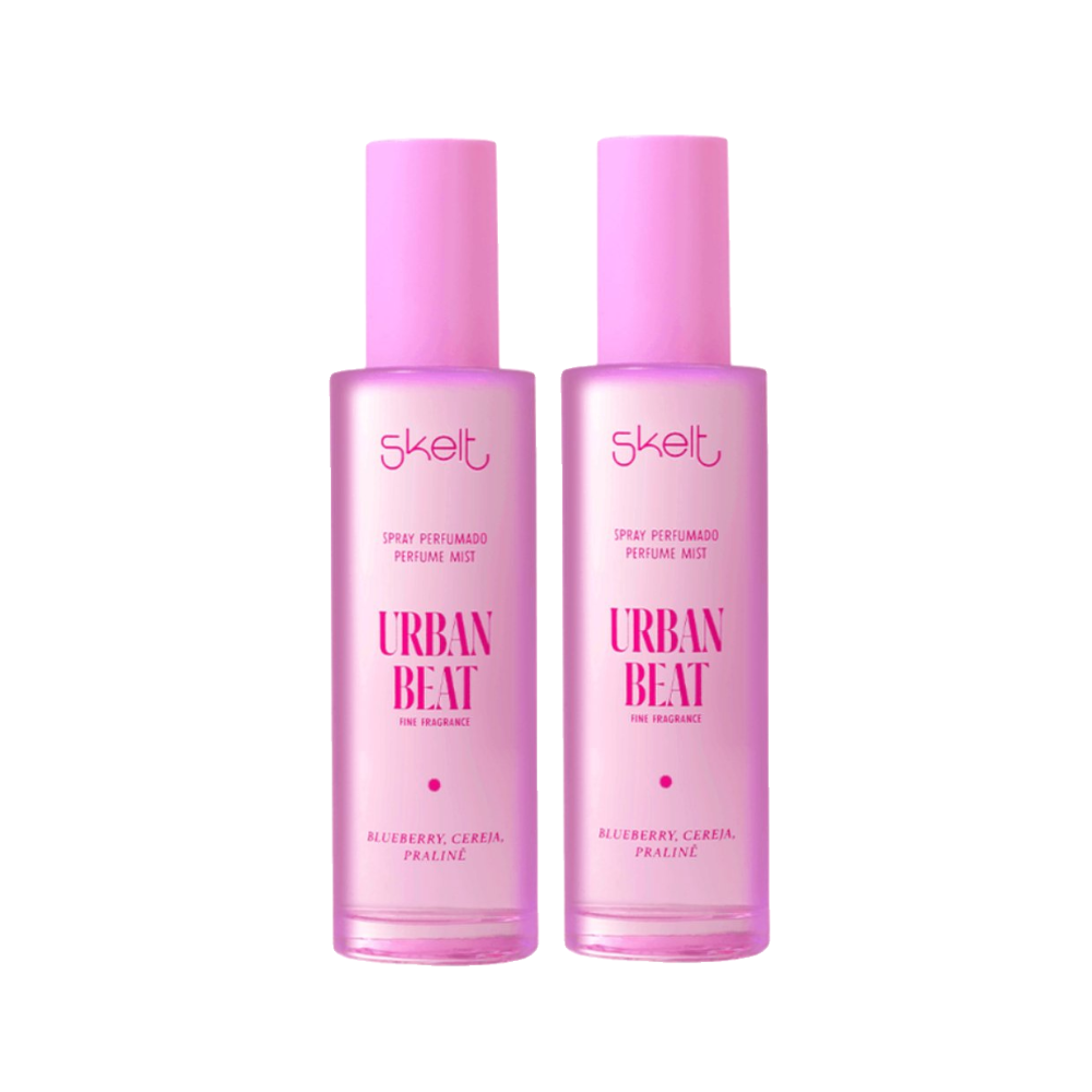 Kit Body Splash Skelt Urban Beat 100ml 2 Unidades