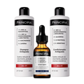 Kit Principia Condicionador Antiqueda 250Ml + Shampoo Antiqueda 250Ml + Sérum Capilar Baicapil 3% com Cafeína 3% e Beauplex 3% 50Ml