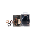 Kit Panvel 2 Prendedores De Cabelo Tamanho Grande + Escova De Cabelo Portátil Com Tampa + Kit 3 Elásticos Scrunchies Para Cabelo Terrosos