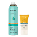 Kit Dermage Protetor Solar Facial Photoage Water Fps50 40G + Spray Secativo Corporal Secatriz Acne Free 150Ml
