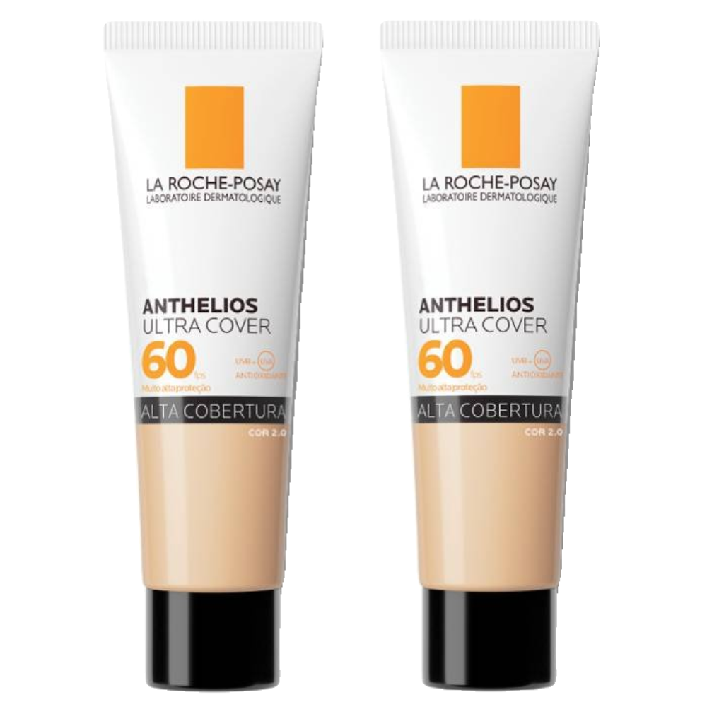 Kit Protetor Solar Facial La Roche-posay Anthelios Ultra Cover Fps60 Cor 2.0 30g