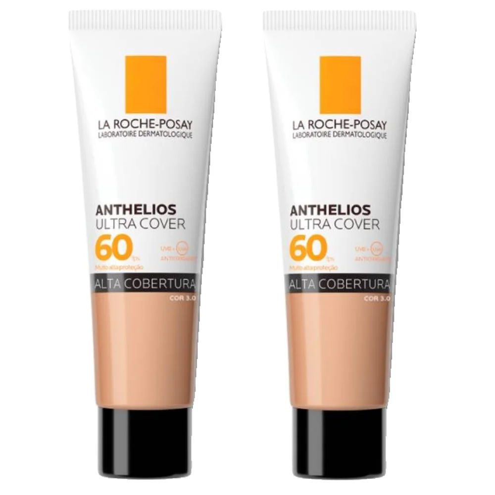 Kit Protetor Solar Facial La Roche-posay Anthelios Ultra Cover Fps60 Cor 3.0 30g