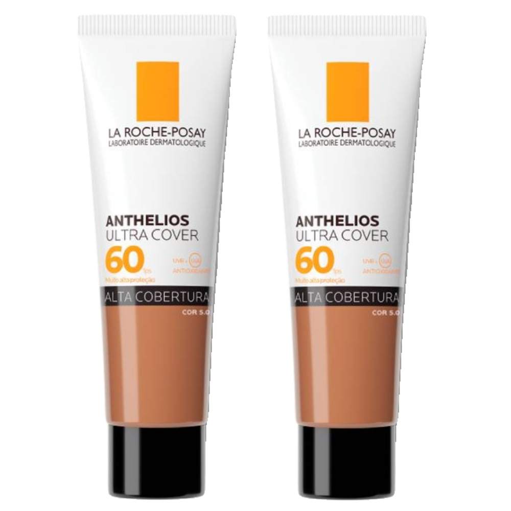 Kit Protetor Solar Facial La Roche Posay Anthelios Ultra Cover Cor 5.0 Fps60 30g