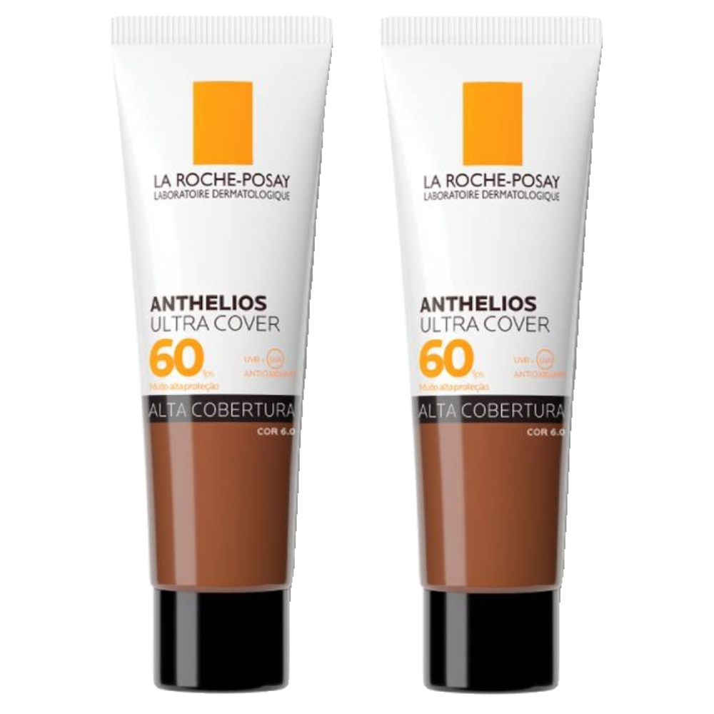 Kit Protetor Solar Facial La Roche Posay Anthelios Ultra Cover Cor 6.0 Fps60 30g