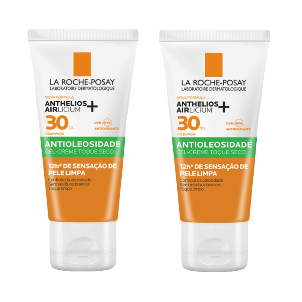 Kit Protetor Solar Facial Anthelios Airlicium+ Sem Cor Fps30 40g