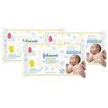 Kit Lenços Umedecidos Johnson'S Baby Recém Nascido 96 Unidades - 3 unidades