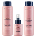 Kit Braé Stages Bruna Tavares Gloss Hydra Condicionador 250Ml + Shampoo 250Ml + Óleo Capilar 60Ml